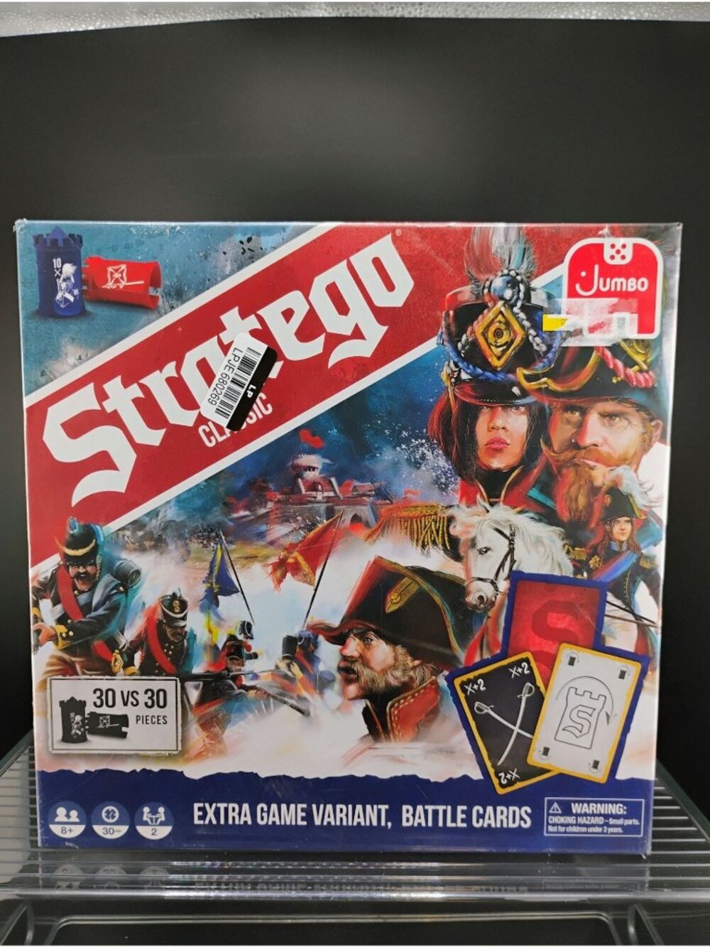 Stratego Classic Board Game By Jumbo 30vs30 Pieces Extra Variant